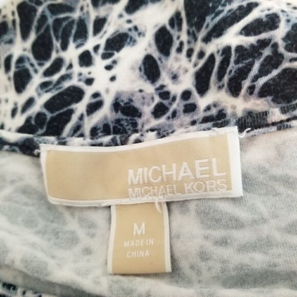 Michael Michael Kors Knit Top with Side Tie. Sz M - Picture 12 of 13